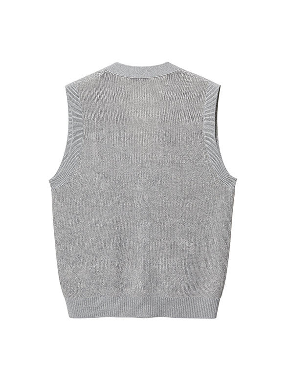 Butterfly Embroidery Knit Vest
