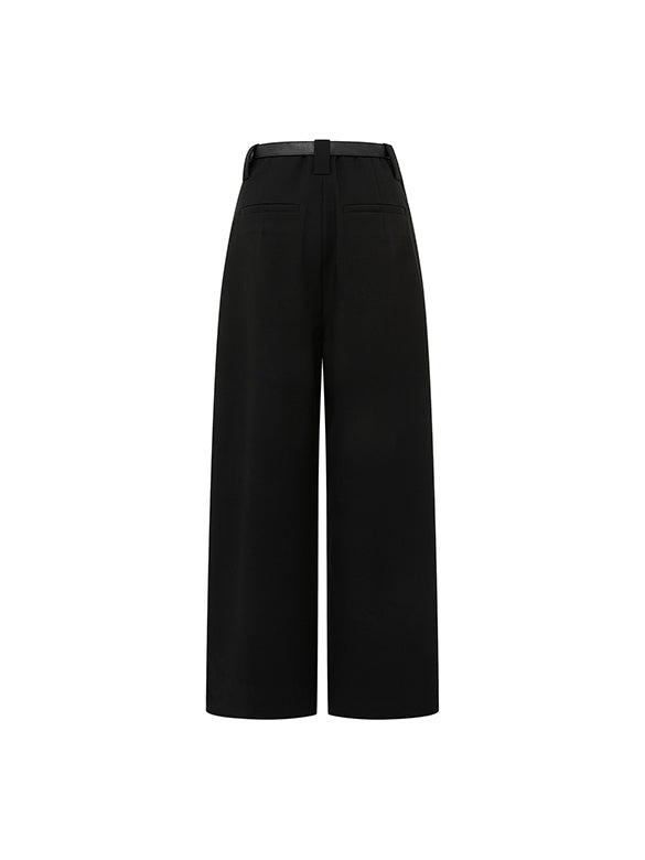 Belted Slacks Pants