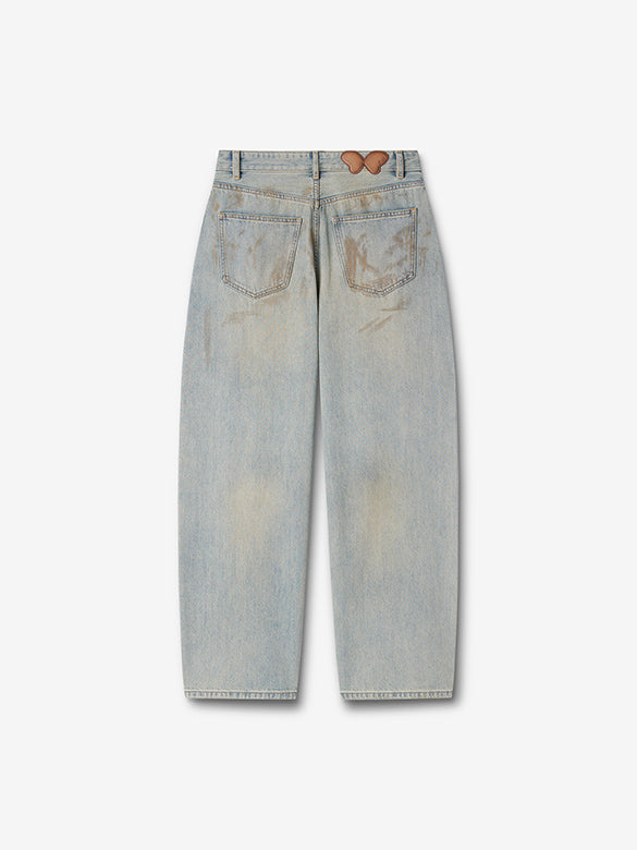 Dirty Denim Pants