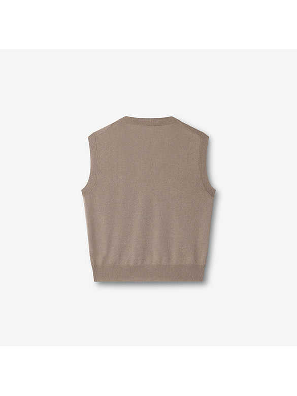 Glitter Knit Vest