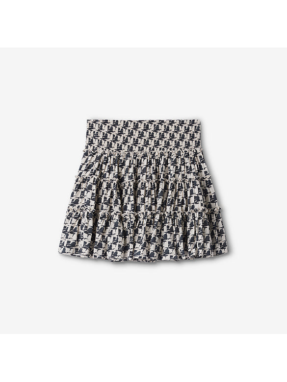 Monogram printed Skirt