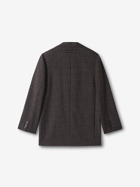 Plaid Tweed Jacket