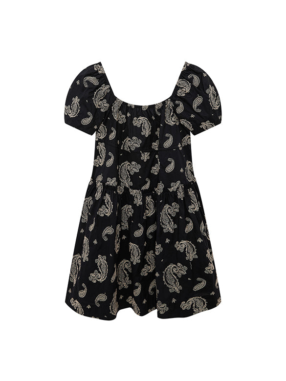 Paisley Pattern Dress