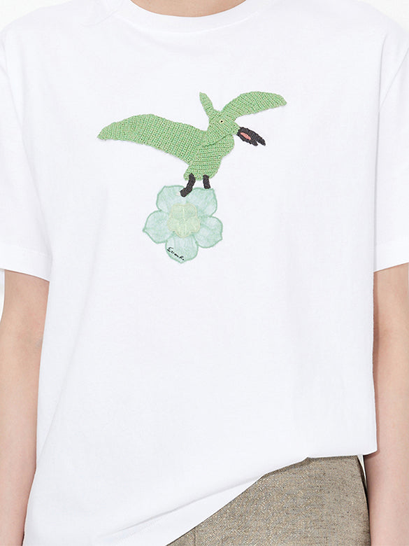 Euan Roberts Collaboration 3D Embroidery T-shirt