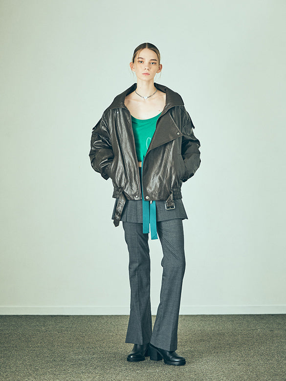 Fake Leather Riders Jacket