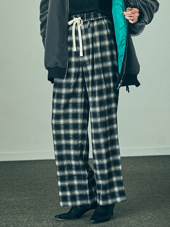 Plaid Easy Pants