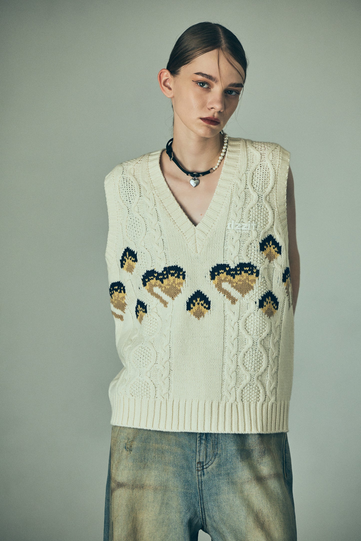 Pearl & Belt Combination Choker