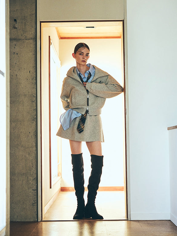 Wetsuit Cloth Zipper Outer