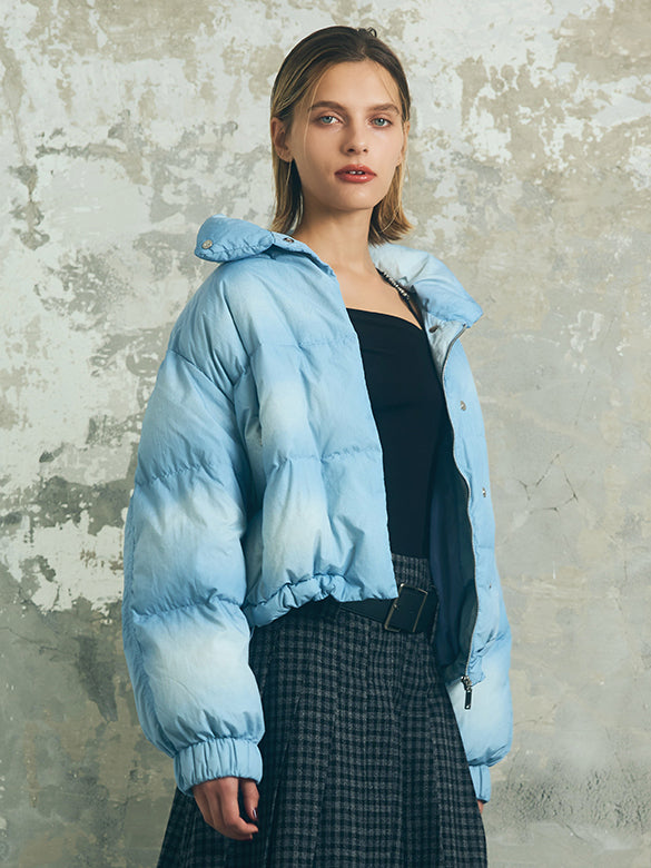 Gradation Color Down Jacket
