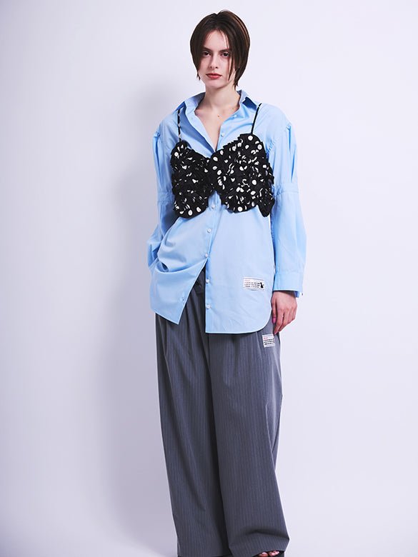 Layered Design Slacks Pants