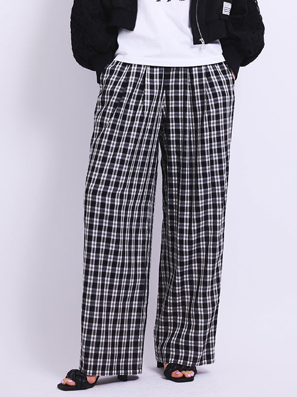 Plaid Easy Pants