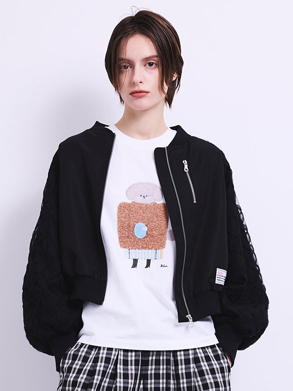 Embroidery Character T-shirt