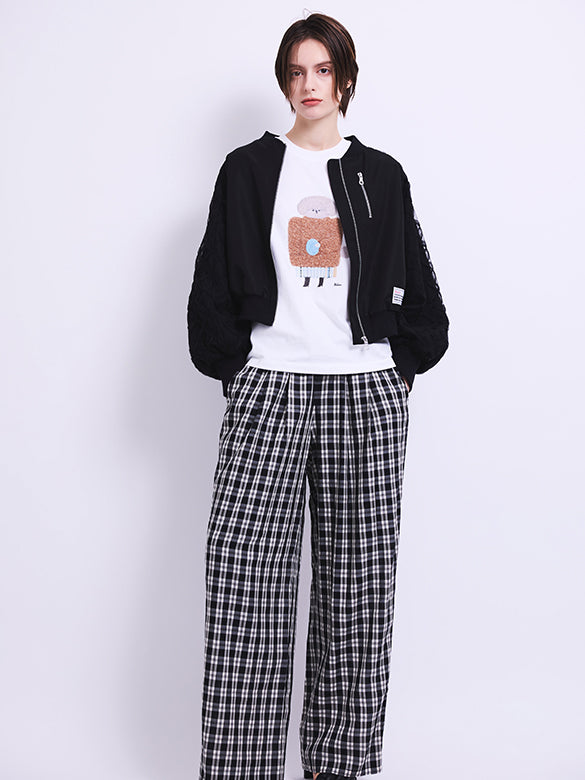 Embroidery Character T-shirt