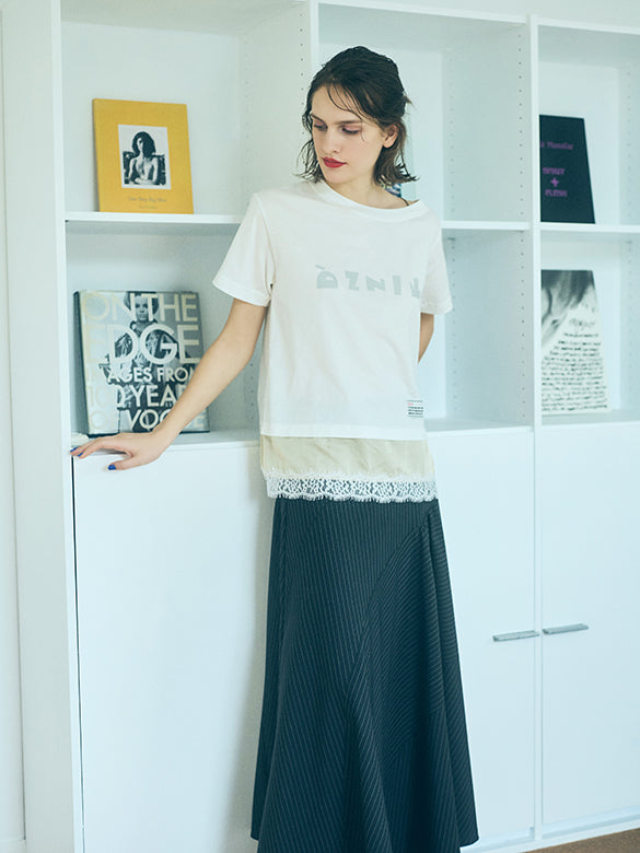 Lace Camisole Layered T-shirt