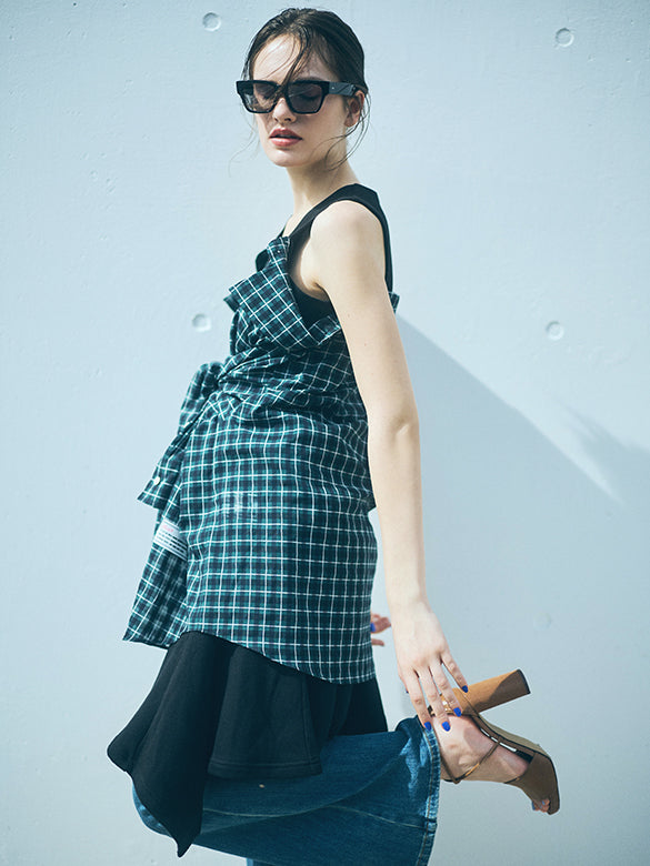 Frill Sweat Skirt