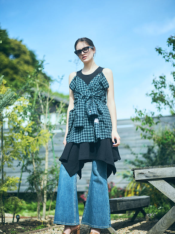 Frill Sweat Skirt