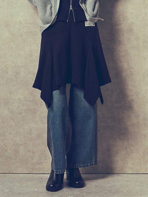 Frill Sweat Skirt