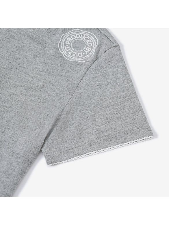 Embroidery Pattern T-shirt