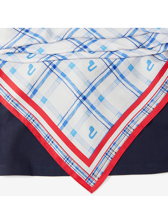 Scarf Combination T-shirt