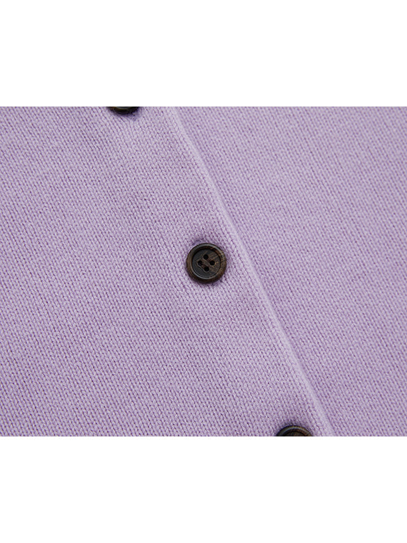 Cat Embroidery Knit Cardigan