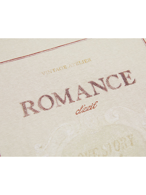 Printed & Beads T-shirt