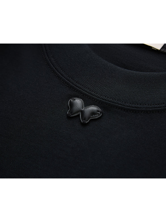 Butterfly One-point Compact T-shirt