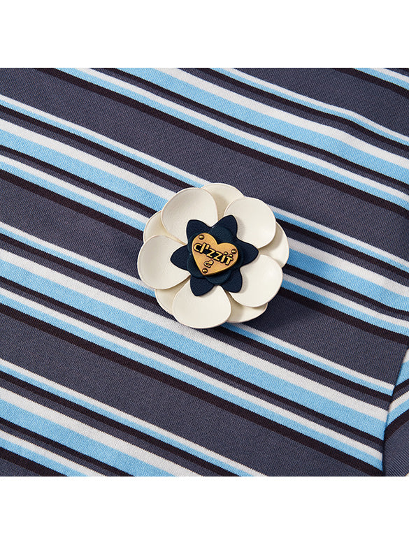 Combination Stripe Dress