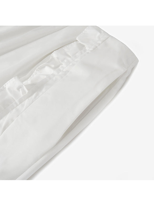 Frill Taffeta Skirt