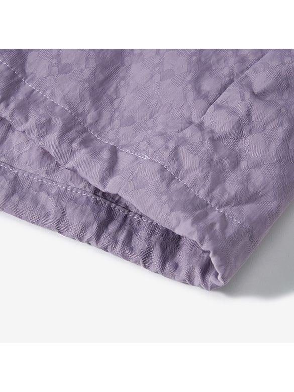 Monogram Pattern Zipper Blouson