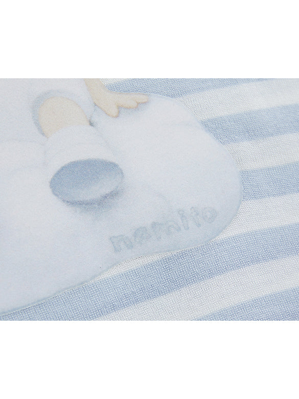 Printed Beads Stripe Knit