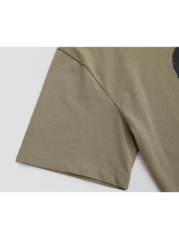 3D Embroidery Character T-shirt