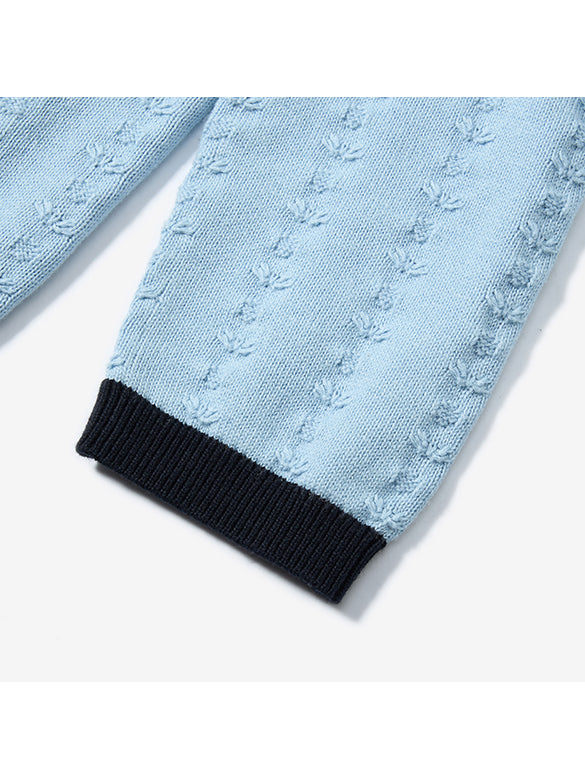 Piping Ensemble Knit Top
