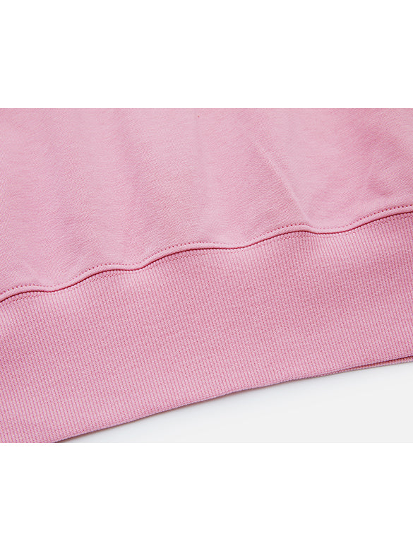 One-shoulder Cut-out Sweatshirt