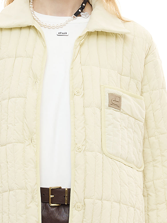 Pastel-colors Light Down Jacket