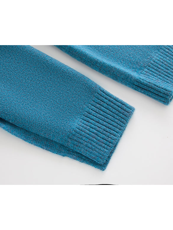 Design Sleeves Color Knit