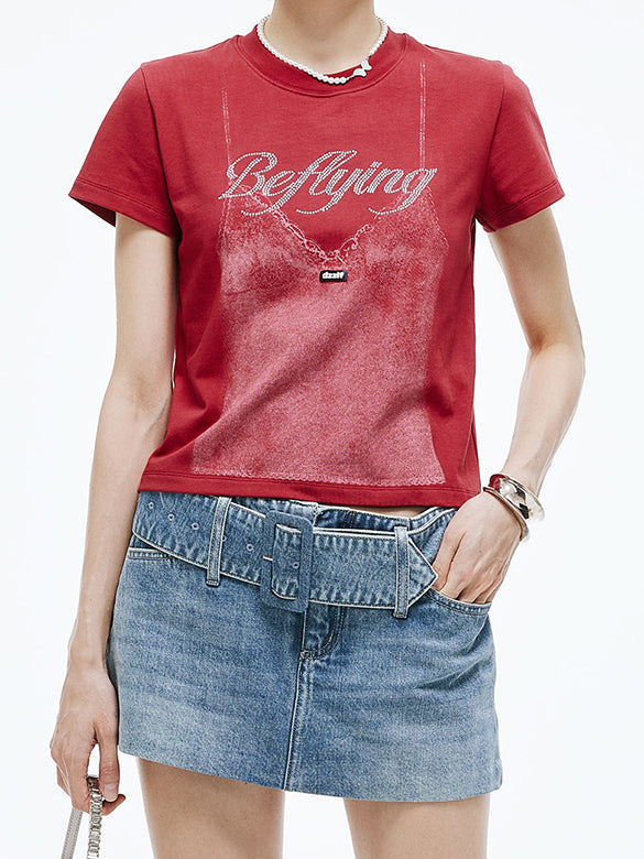 Camisole Printed T-shirt
