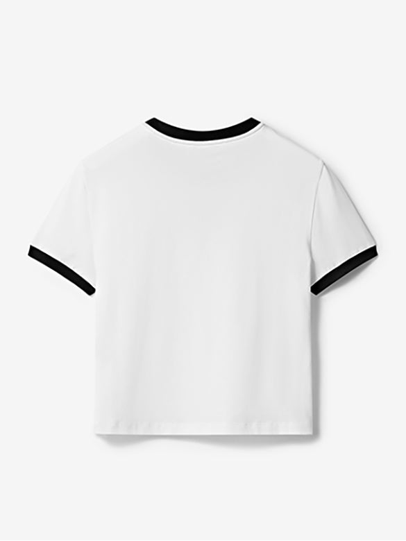 Beads Piping T-shirt