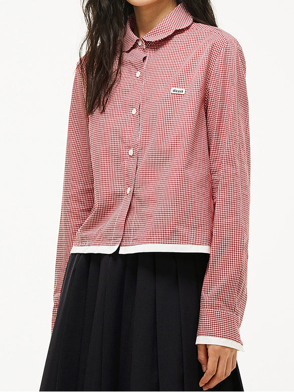 Gingham Check Shirt