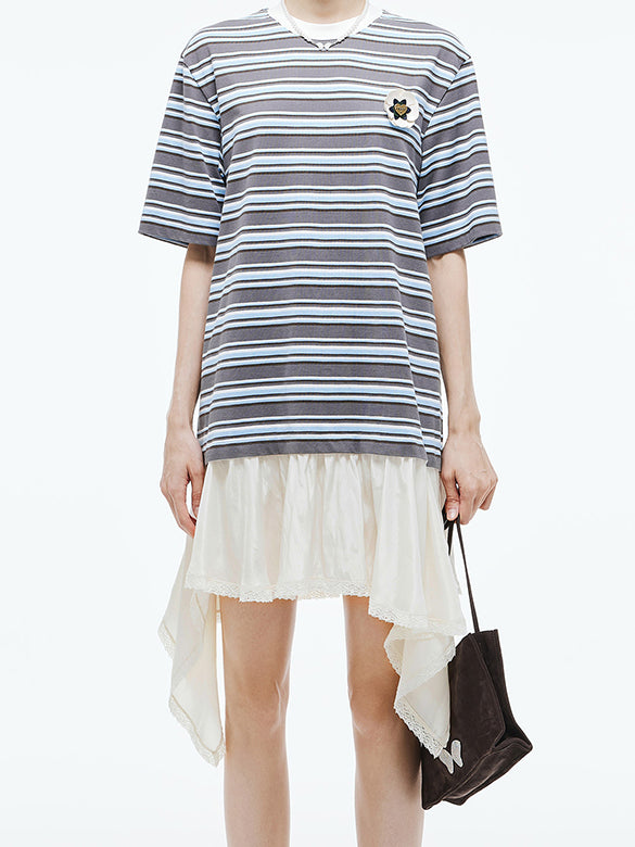 Combination Stripe Dress