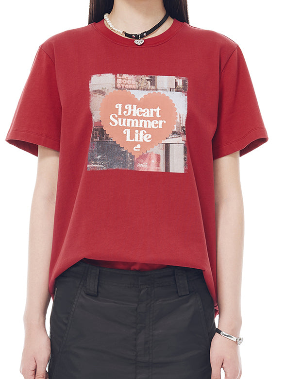 Vintage Printed Beads T-shirt