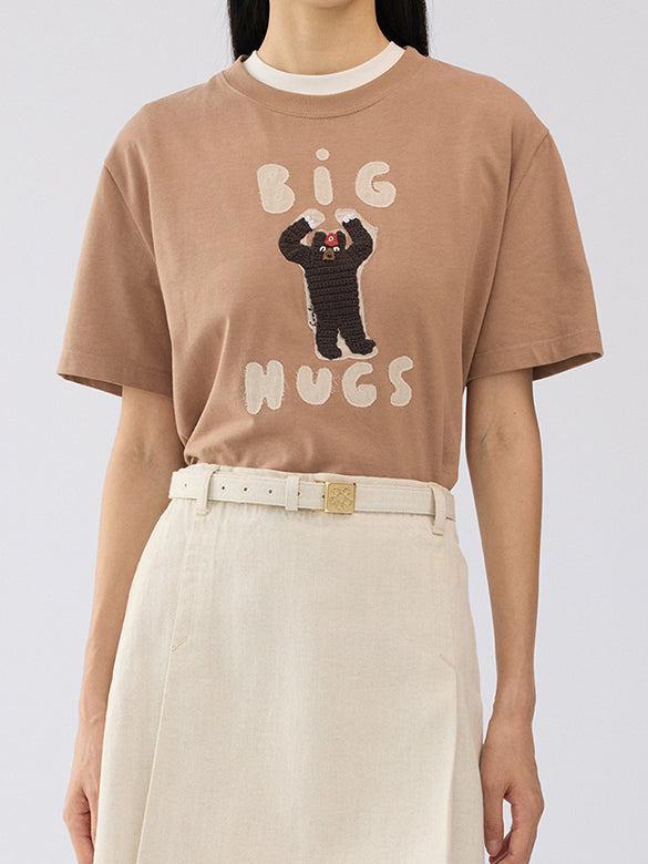 Euan Roberts Collaboration 3D Embroidery T-shirt