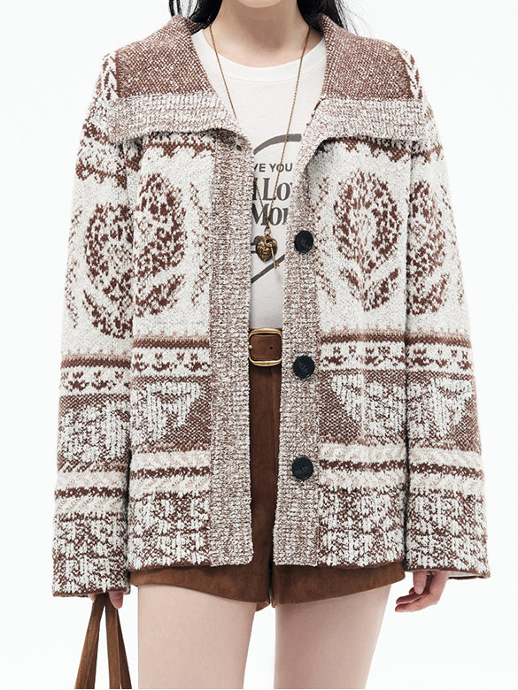 Button Knit Gawn