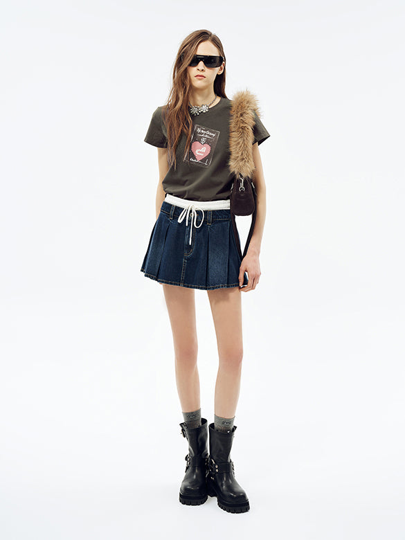 Heart Printed T-shirt