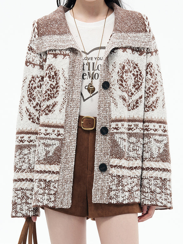 Button Knit Gawn