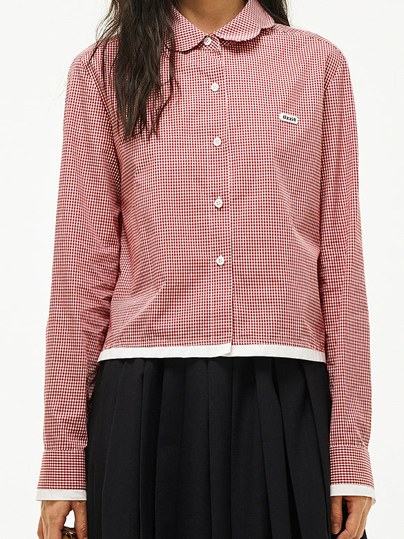 Gingham Check Shirt
