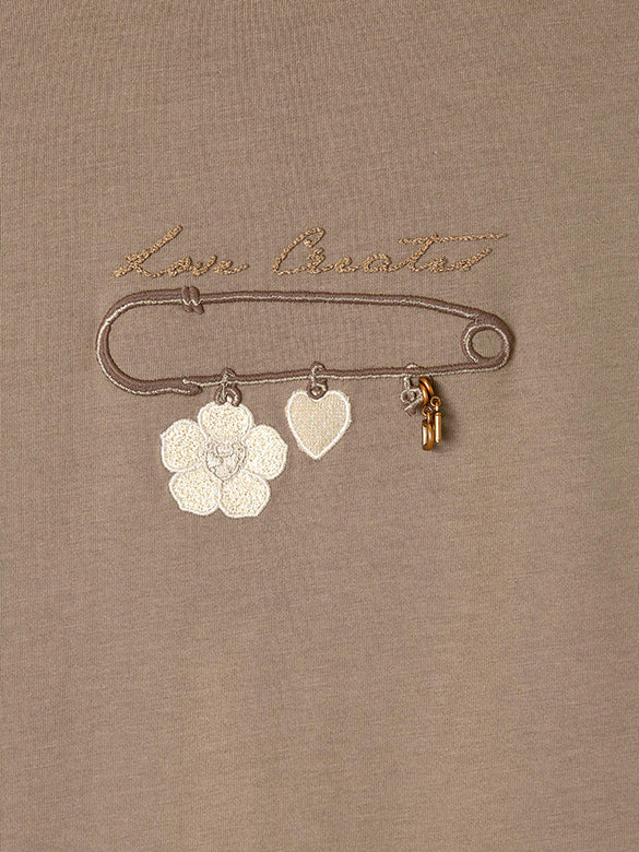 Embroidery Design T-shirt