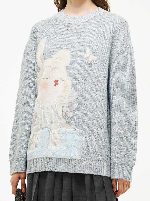 Embroidery Character Design Knit