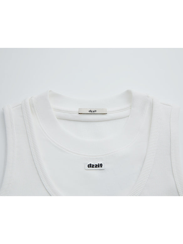 Layered Beads Tank-top