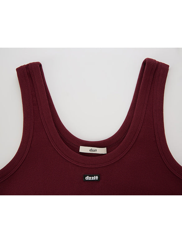 One-point Logo Tank-top