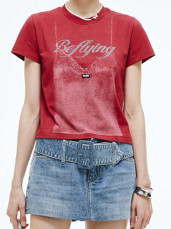 Camisole Printed T-shirt